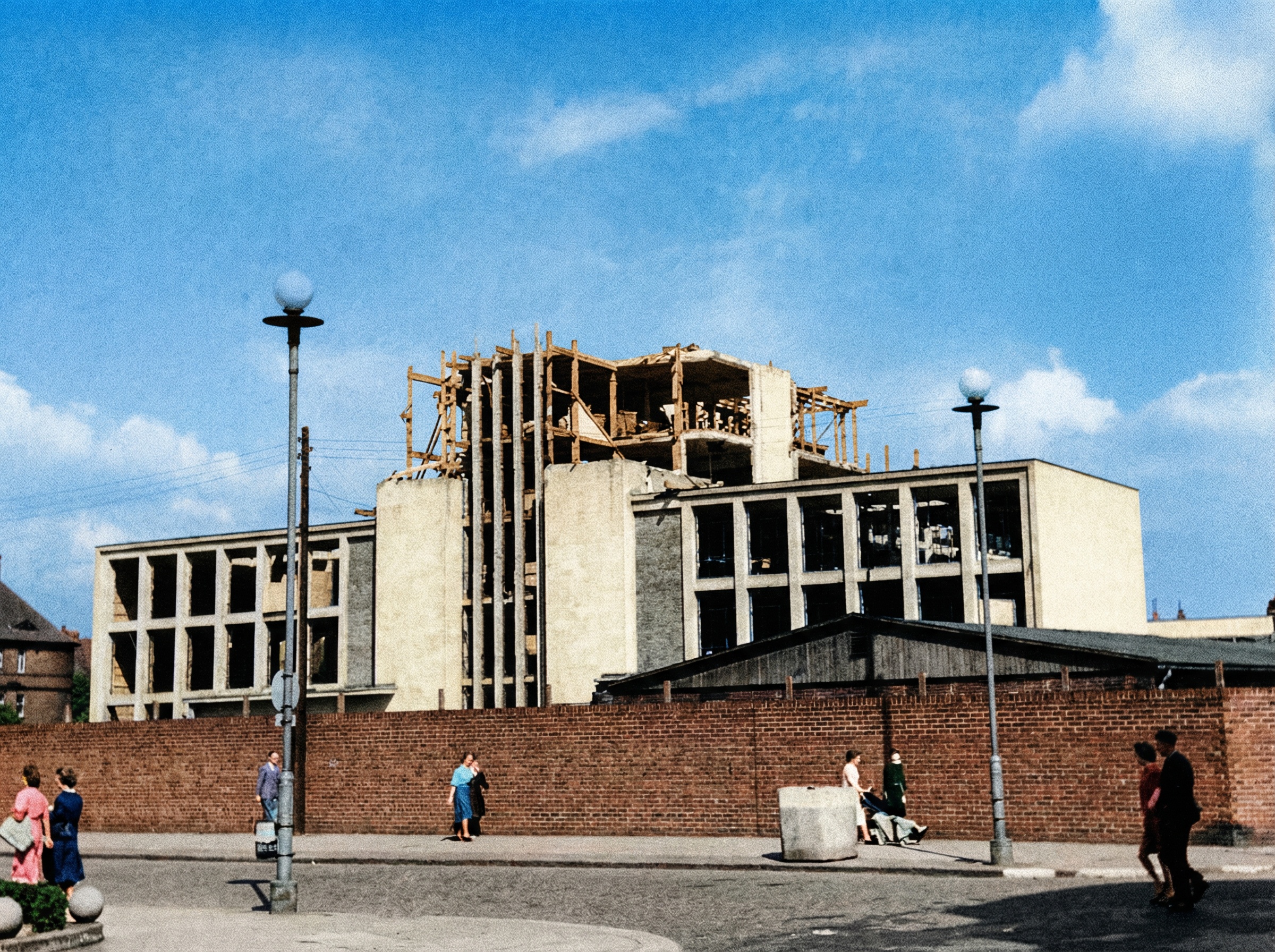 Archiwalne zdjęcie gmachu Muzeum Śląskiego
